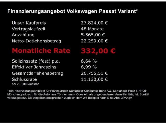 Volkswagen Passat DSG Elegance Elegance Variant