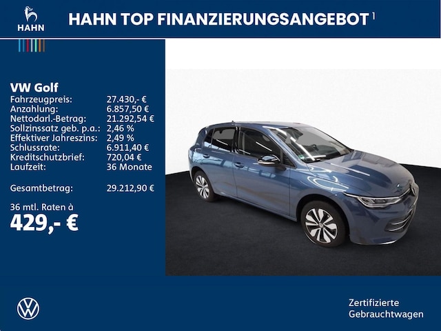 Volkswagen Golf 1.5 eTSI DSG Golf VIII