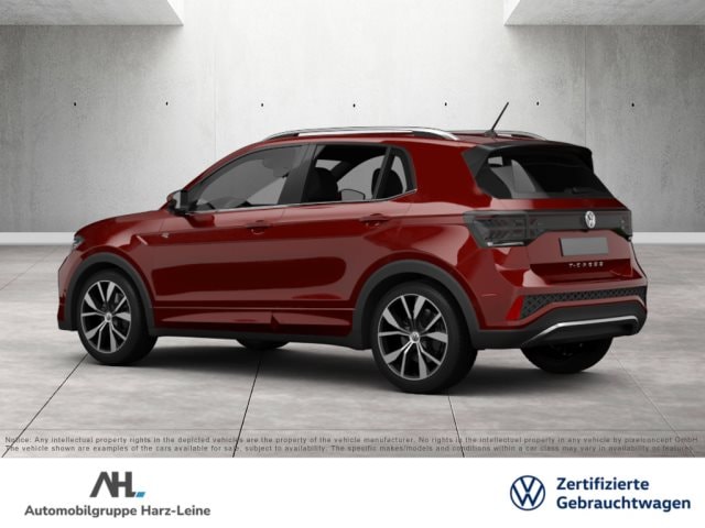 Volkswagen T-Cross TSI+ALU 16''+ACC+LED+TRAVEL ASSIST+NAVI+KLIMA+APP CONNECT+KLIMA