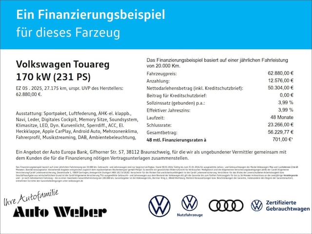 Volkswagen Touareg 3.0 V6 TDI R-Line
