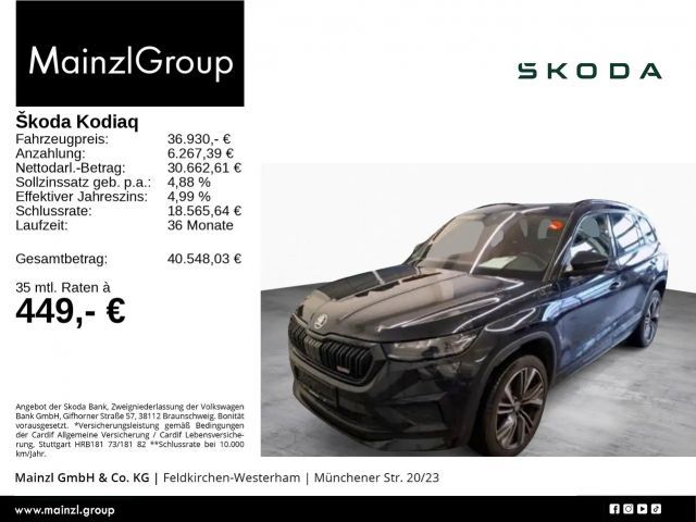 Skoda Kodiaq 2.0 TSI 4x4 RS