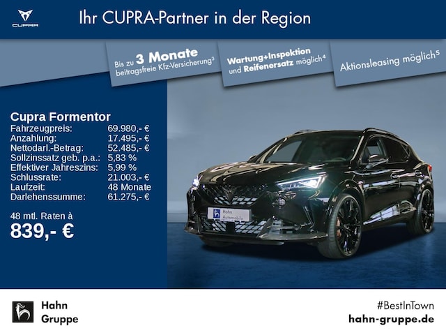 Cupra Formentor 2.5 TSI VZ5