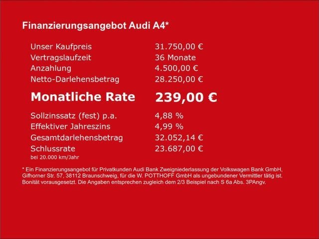Audi A4 40 TDI Avant S-Tronic