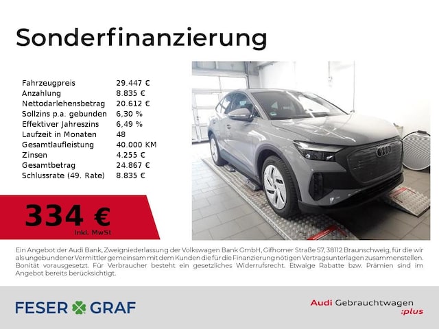 Audi Q4 e-tron 40 Sportback