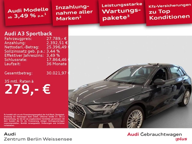 Audi A3 35 TFSI Sportback