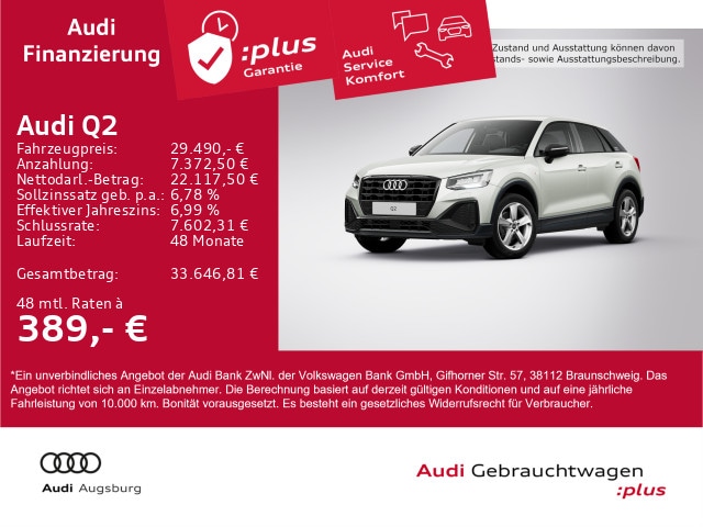 Audi Q2 30 TFSI S-Line