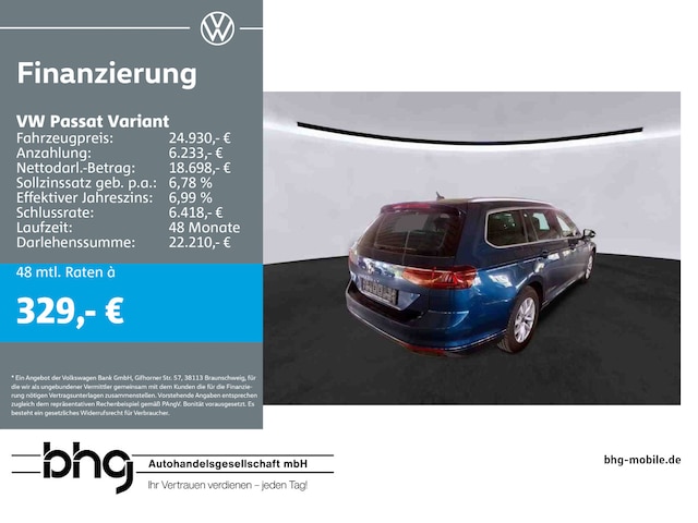 Volkswagen Passat 2.0 TDI Business Variant