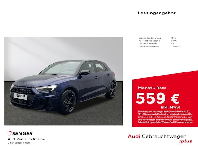 Audi A1 30 TFSI S-Line S-Tronic Sportback