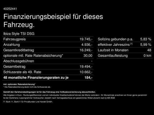 Seat Ibiza DSG Style