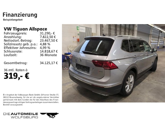 Volkswagen Tiguan 2.0 TDI Allspace DSG Highline