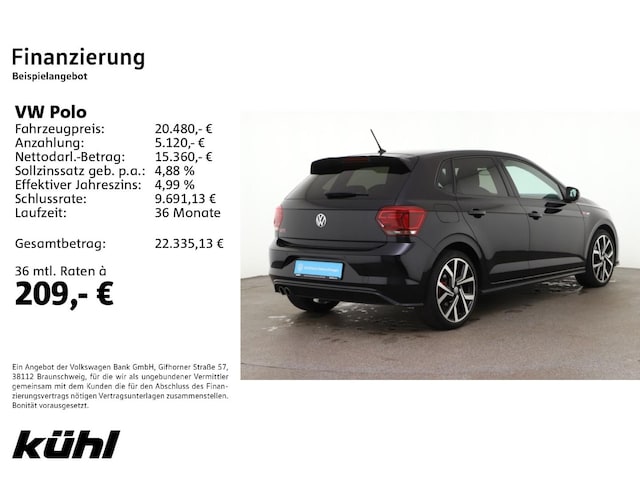 Volkswagen Polo 2.0 TSI DSG GTI