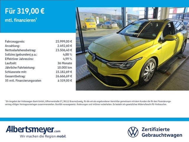 Volkswagen Golf 1.5 TSI Golf VIII Variant