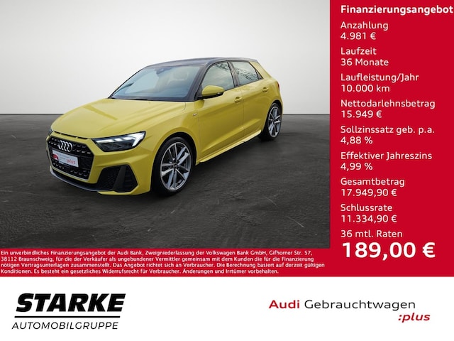 Audi A1 30 TFSI S-Line Sportback