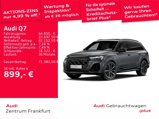 Audi Q7 55 TFSI Quattro S-Line