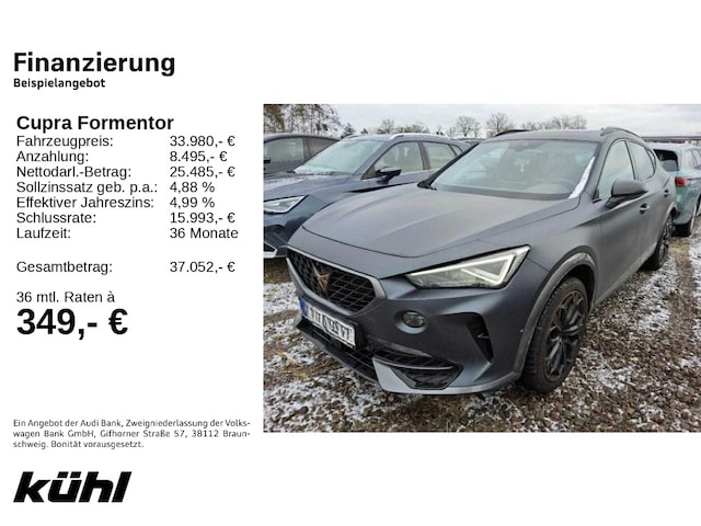 Cupra Formentor 2.0 TSI 4Drive DSG