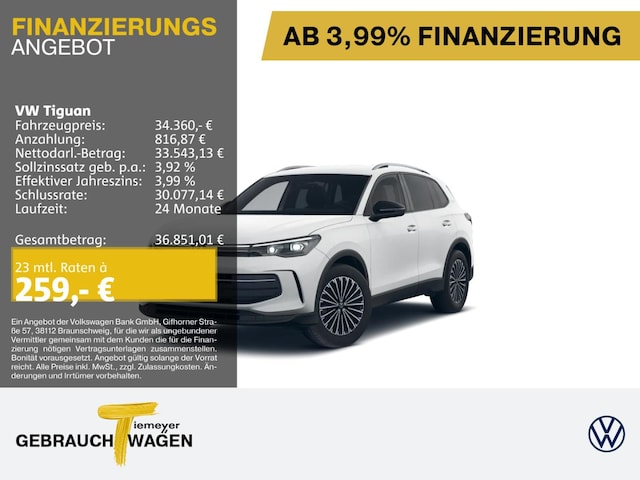 Volkswagen Tiguan 1.5 eTSI DSG IQ.Drive
