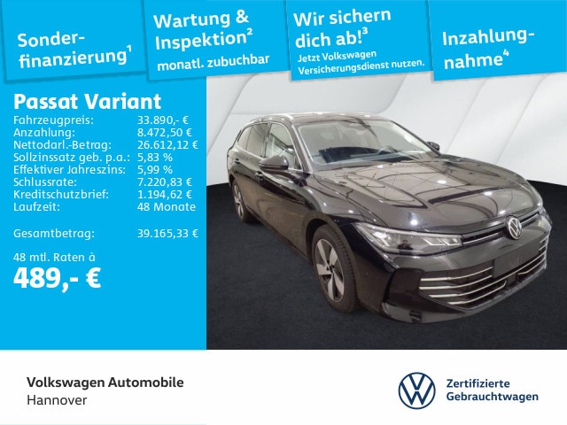 Volkswagen Passat 2.0 TDI Business DSG Variant