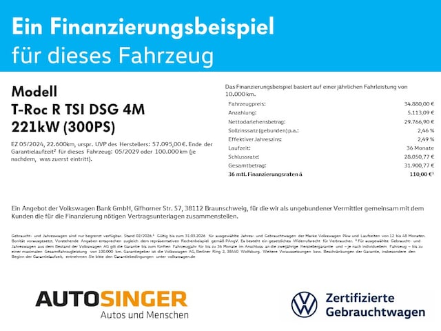Volkswagen T-Roc DSG IQ.Drive
