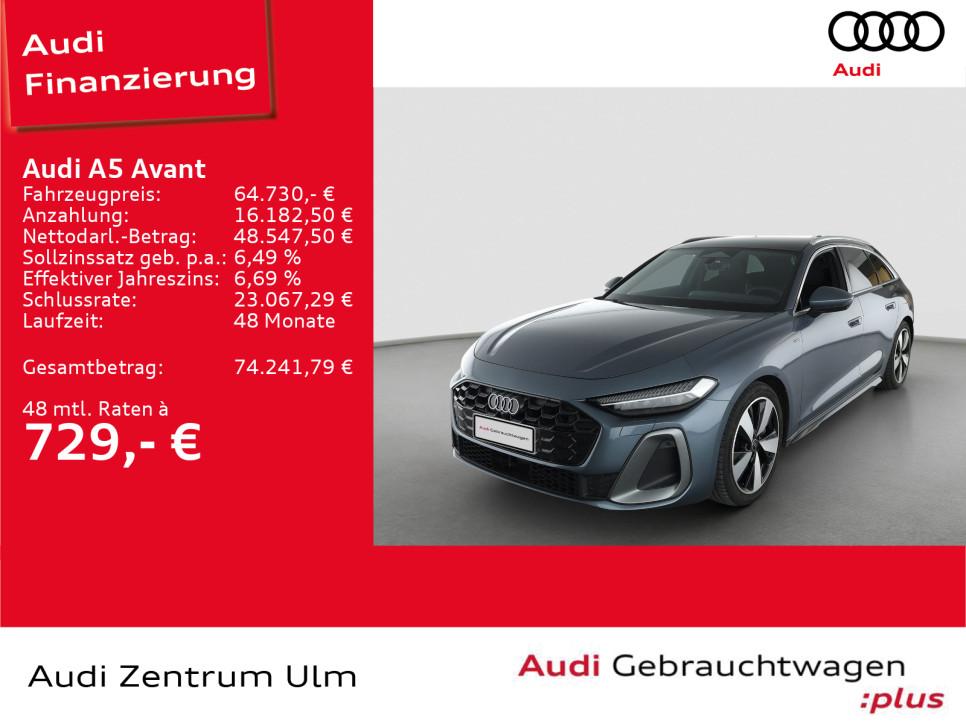 Audi A5 Avant Hybride Quattro S-Line