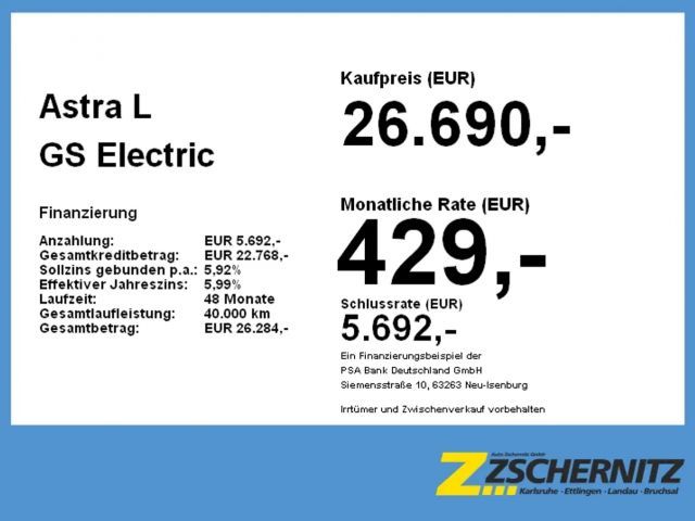 Opel Astra GS-Line Grand Sport