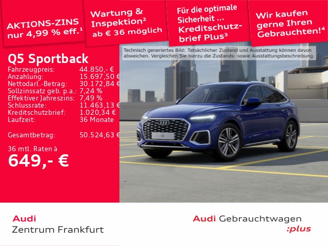 Audi Q5 50 TDI Quattro Sportback