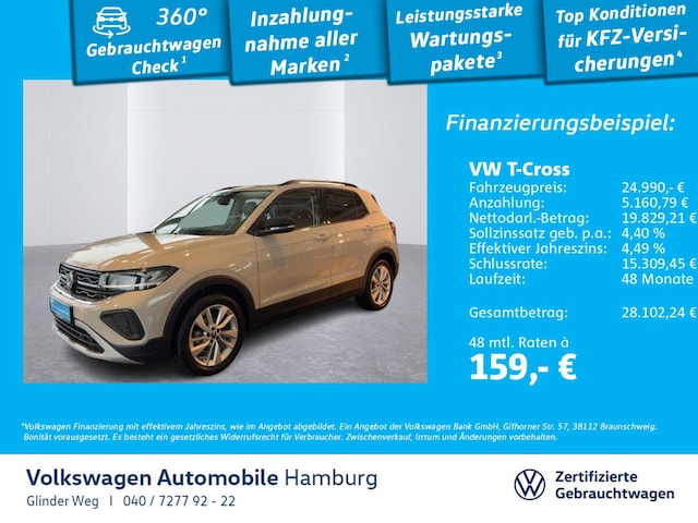 Volkswagen T-Cross 1.0 TSI DSG