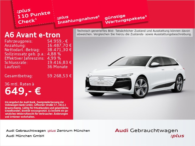 Audi A6 e-tron Avant