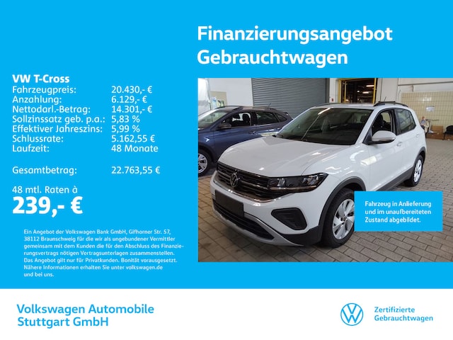 Volkswagen T-Cross 1.0 TSI Life