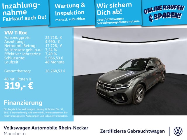 Volkswagen T-Roc 1.0 TSI Plus R-Line