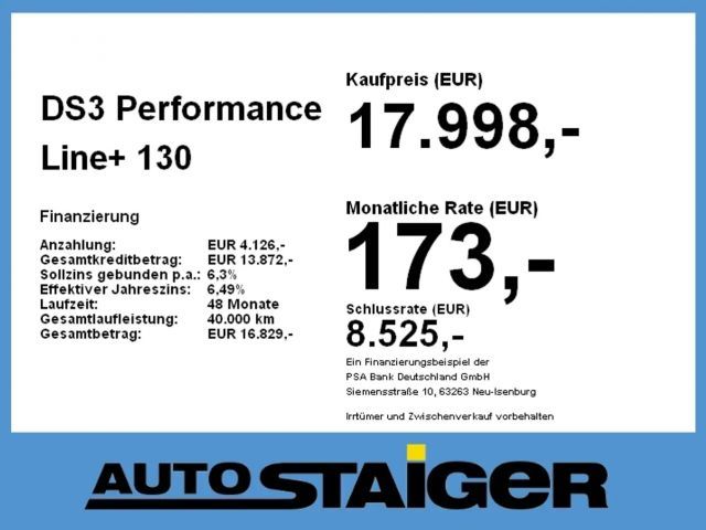 DS DS 3 Mobiles Performance Line