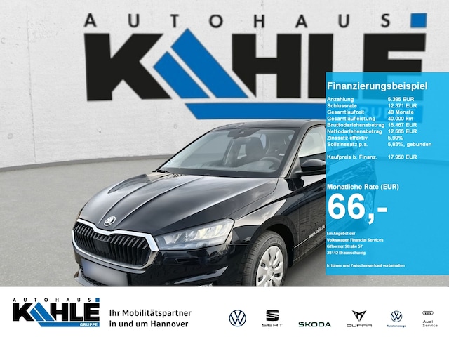 Skoda Fabia 1.0 MPI Black LED Sitzh PDC