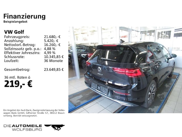 Volkswagen Golf 1.5 TSI Golf VIII