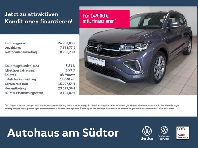 Volkswagen T-Cross 1.0 TSI R-Line