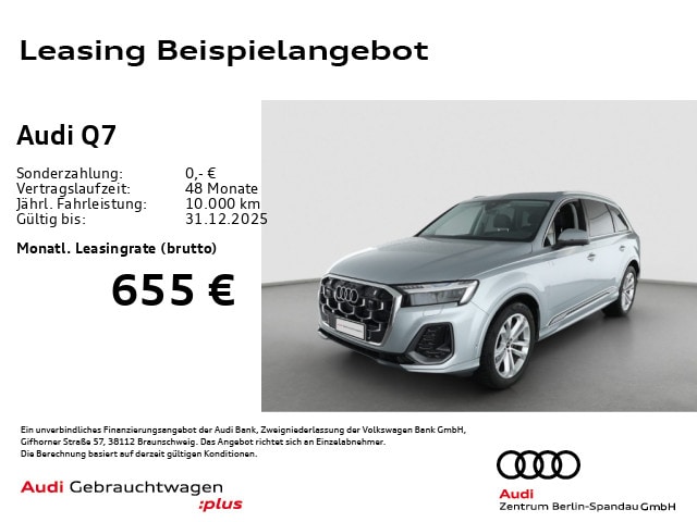 Audi Q7 45 TDI Quattro S-Line