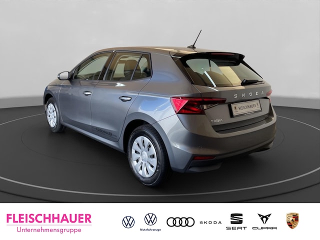 Skoda Fabia 1.0 Essence LED Apple CarPlay Android Auto Musikstreaming DAB SHZ Spurwechselassistent