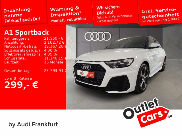 Audi A1 30 TFSI S-Tronic Sportback
