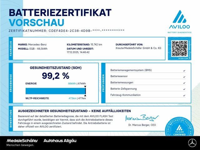 Mercedes-Benz EQB 300 4MATIC AMG Line