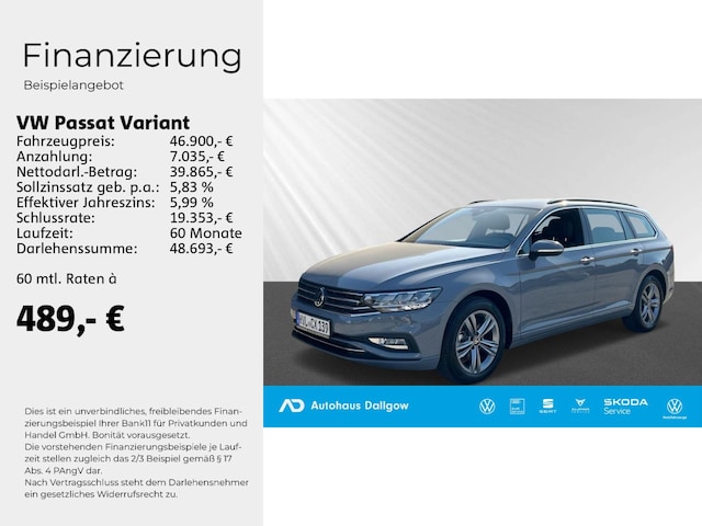 Volkswagen Passat Business Variant