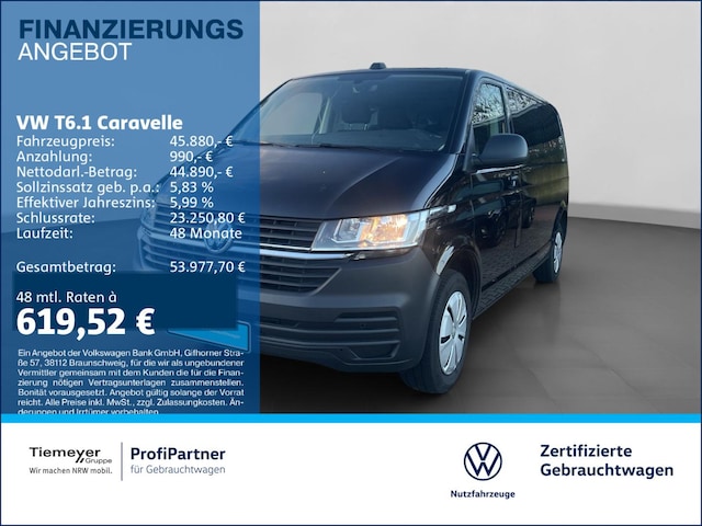 Volkswagen Caravelle Lang T6