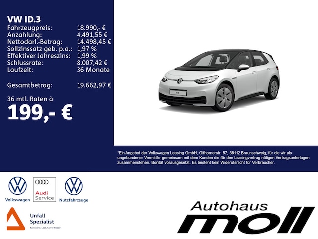 Volkswagen ID.3 150 kW Performance Pure