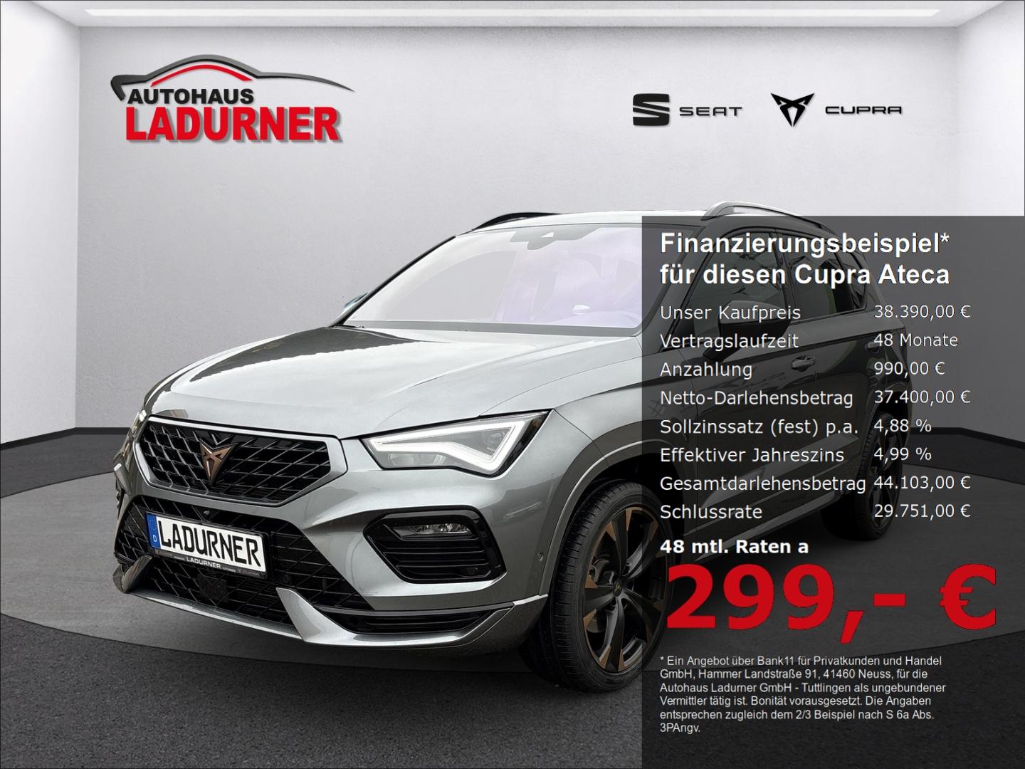 Cupra Ateca 1.5 TSI DSG
