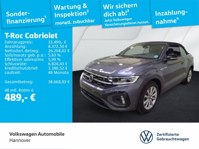 Volkswagen T-Roc 1.5 TSI Cabriolet DSG R-Line