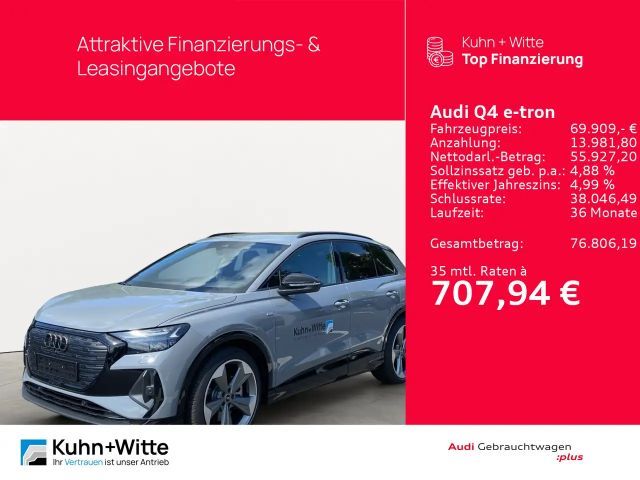 Audi Q4 e-tron 45 210 kW *RFK*Audiconnect*Sitzheizung