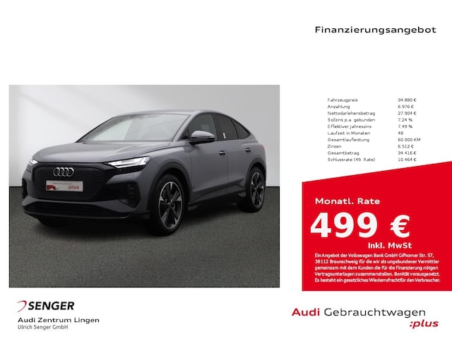 Audi Q4 e-tron 40 Sportback