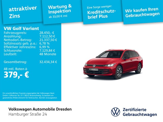 Volkswagen Golf 1.5 TSI Variant