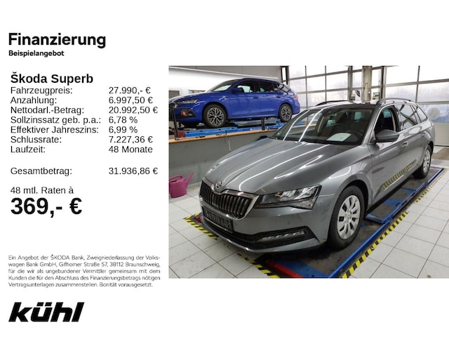 Skoda Superb 1.5 TSI Ambition Combi