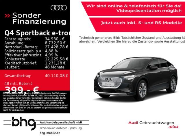 Audi Q4 e-tron 50 Quattro Sportback