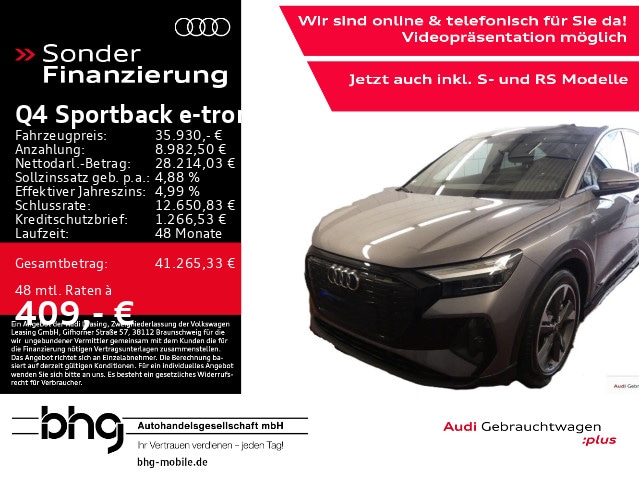 Audi Q4 e-tron 40 Sportback