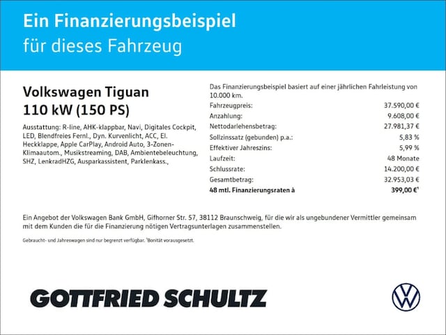 Volkswagen Tiguan 2.0 TDI DSG R-Line