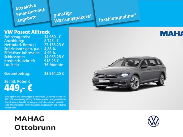 Volkswagen Passat 2.0 TDI AllTrack DSG Variant